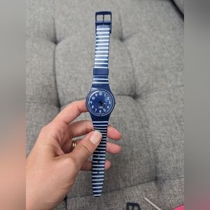 SWATCH ORIGINAL GENT~'STRIPED UPWIND'  GN230I~2009~WORKING